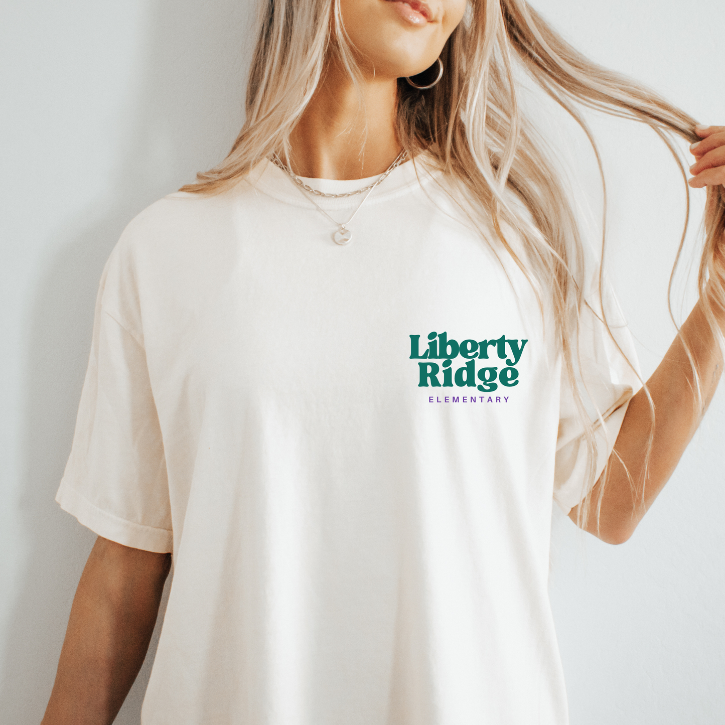 Liberty Ridge Logo Block - Cream