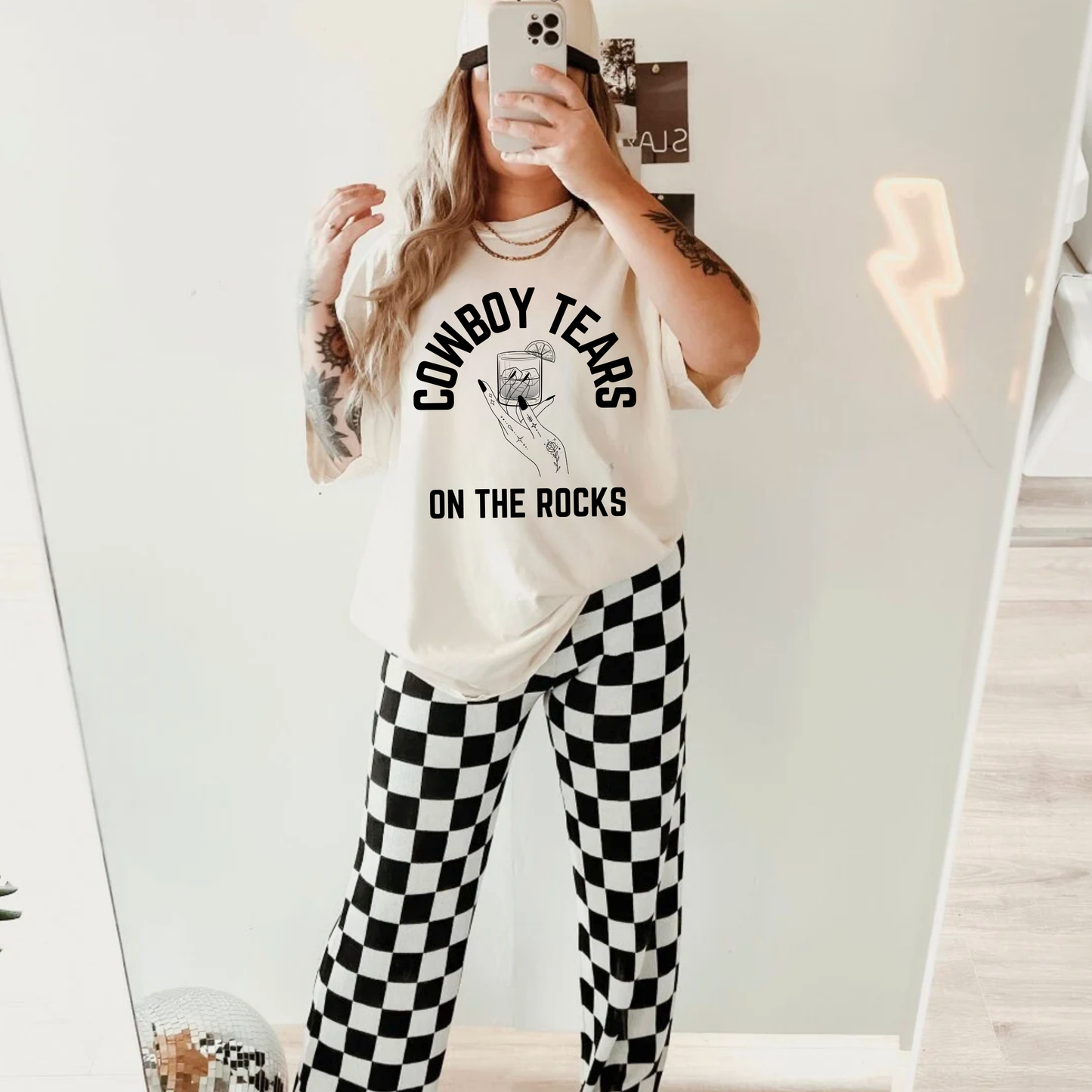 Cowboy Tears On The Rocks T-Shirt