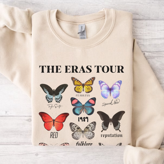 Eras Tour Butterfly Album Crewneck
