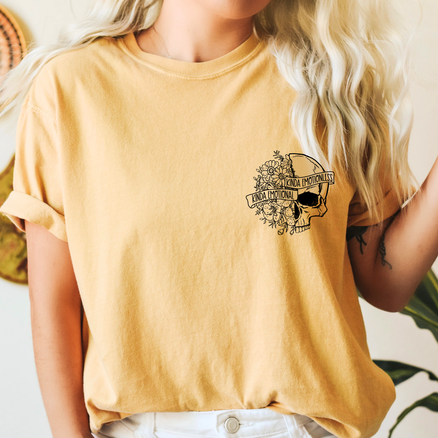 Kinda Emotional Kinda Emotionless Comfort Tee