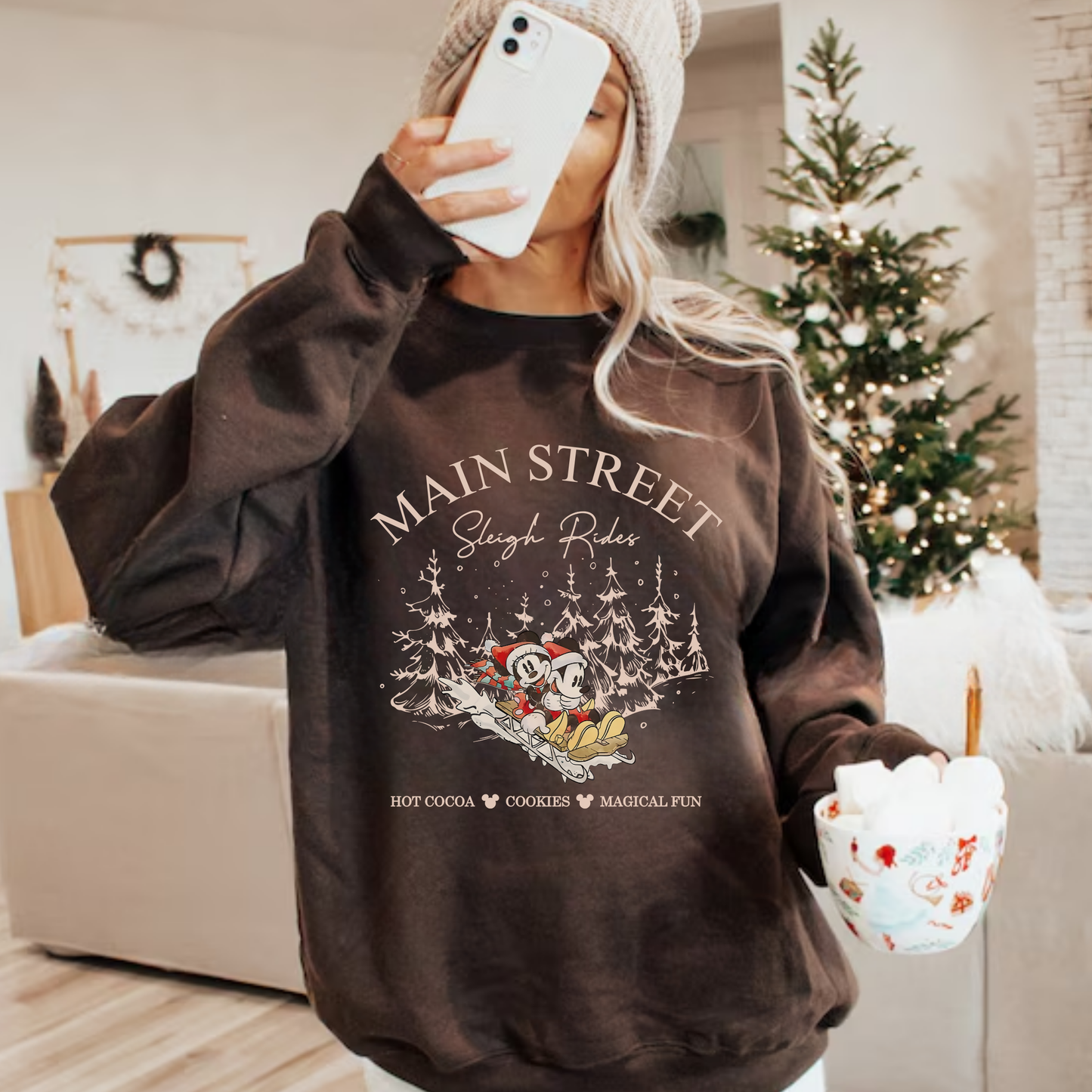 Main Street Christmas Crewneck
