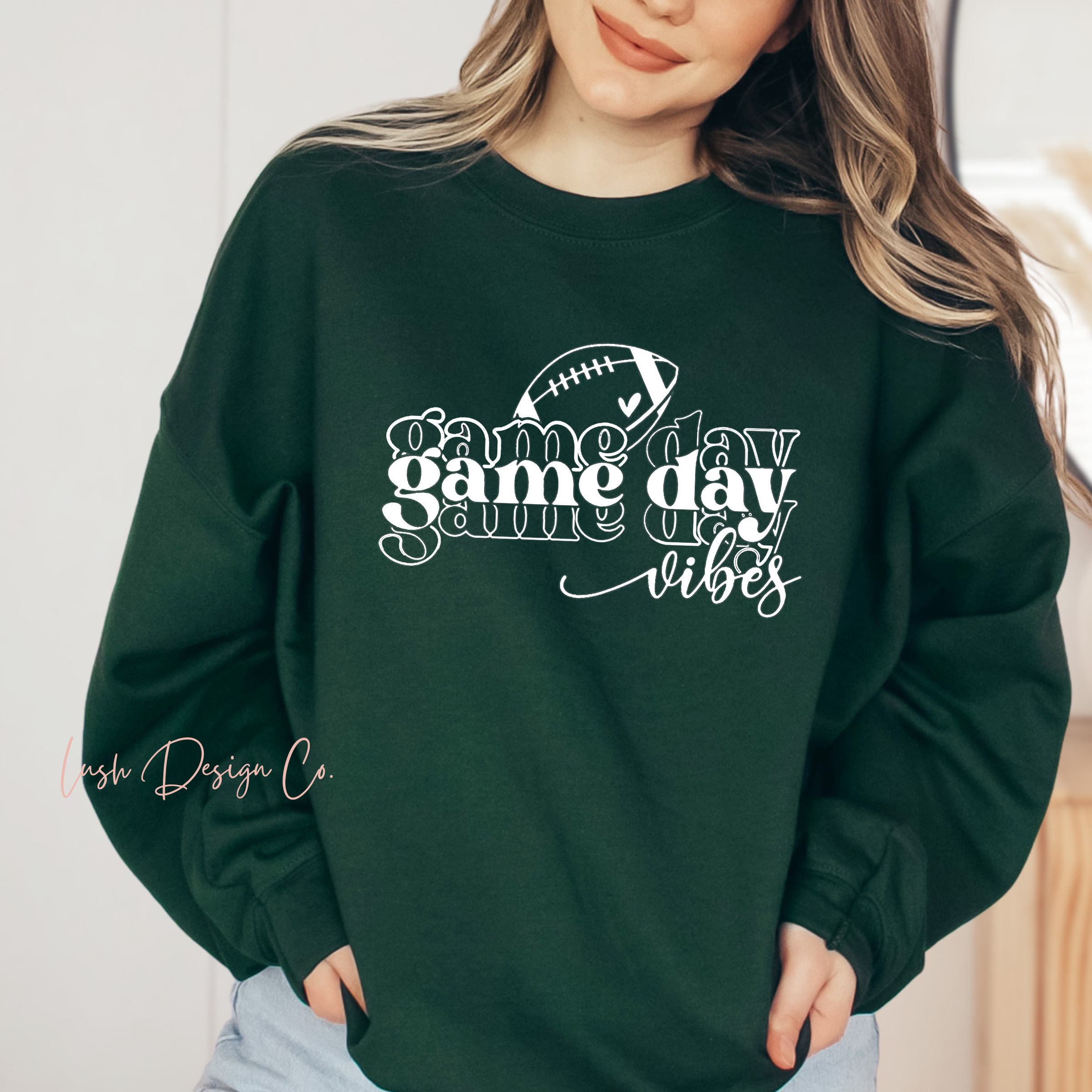 Game Day Shirt Game Day Vibes Football Shirt Womens 