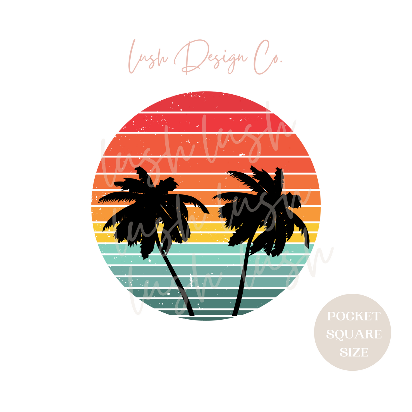 Rainbow Beach Vibes Pocket Transfer