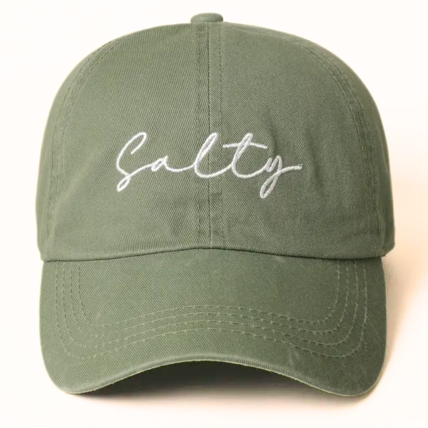Salty Distressed Baseball Cap