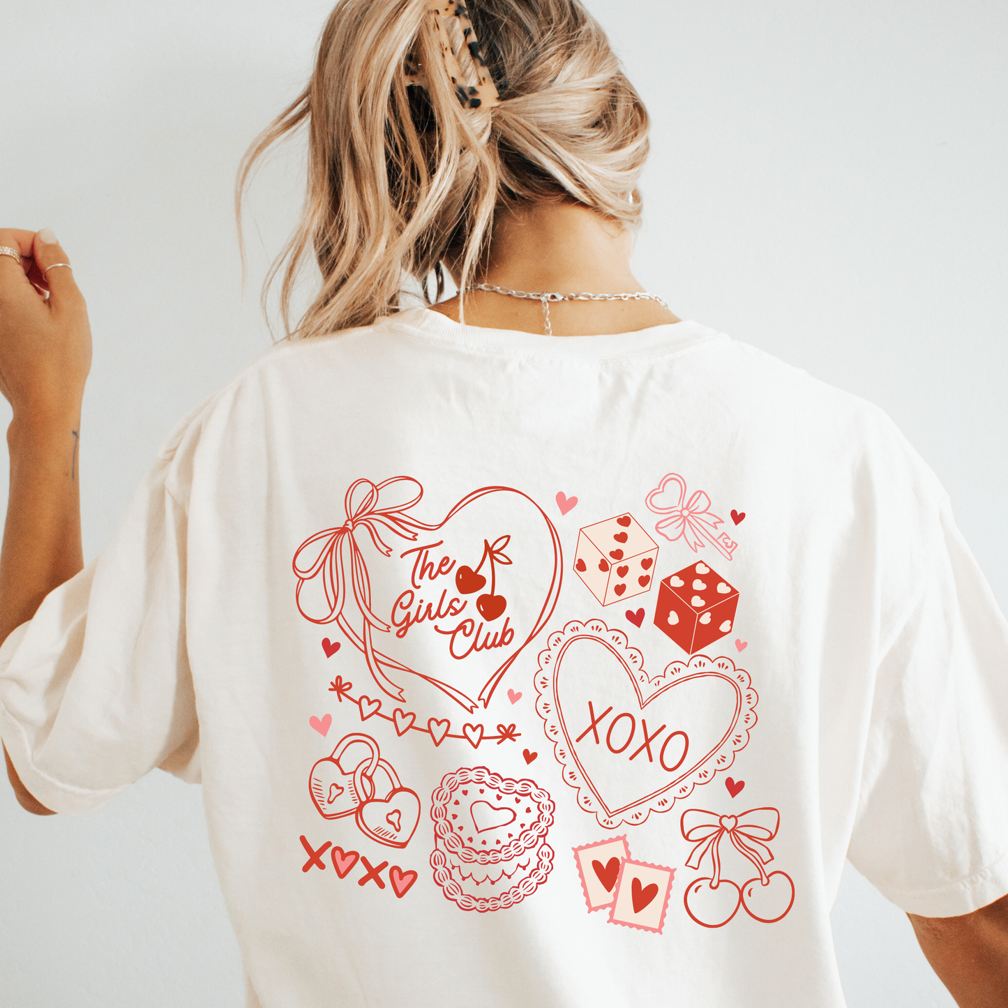 THE GIRLS CLUB CROP TEE