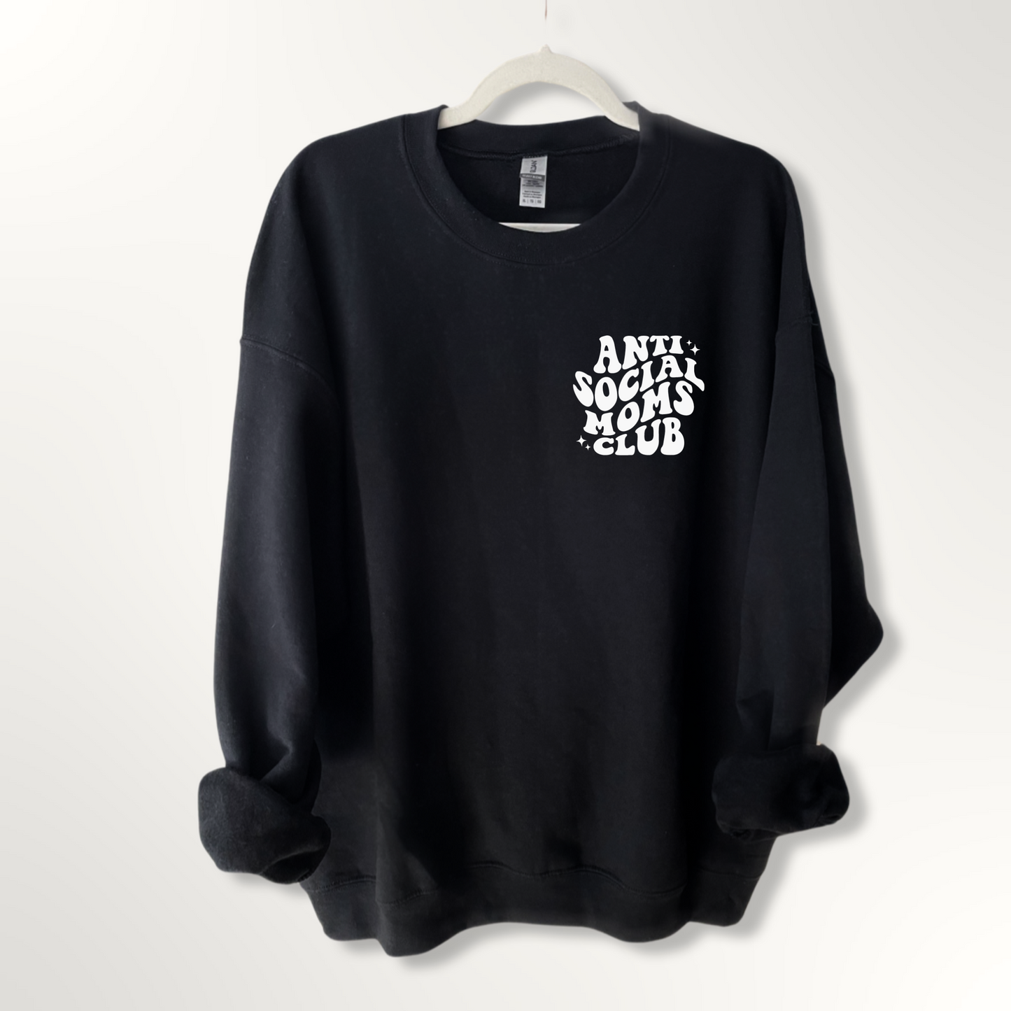 ANTISOCIAL MOMS CLUB CREWNECK SWEATSHIRT