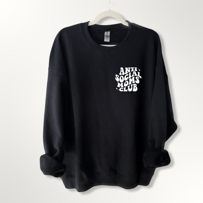 ANTISOCIAL MOMS CLUB CREWNECK SWEATSHIRT