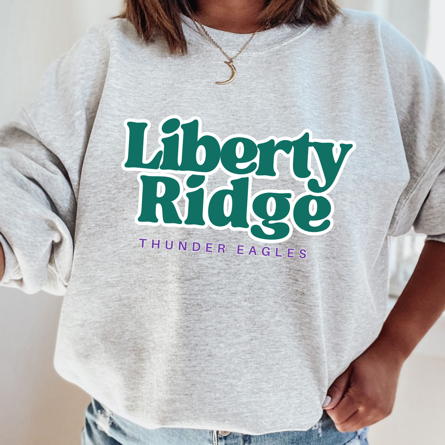 Liberty Ridge Thunder Eagles Crewneck Sweatshirt