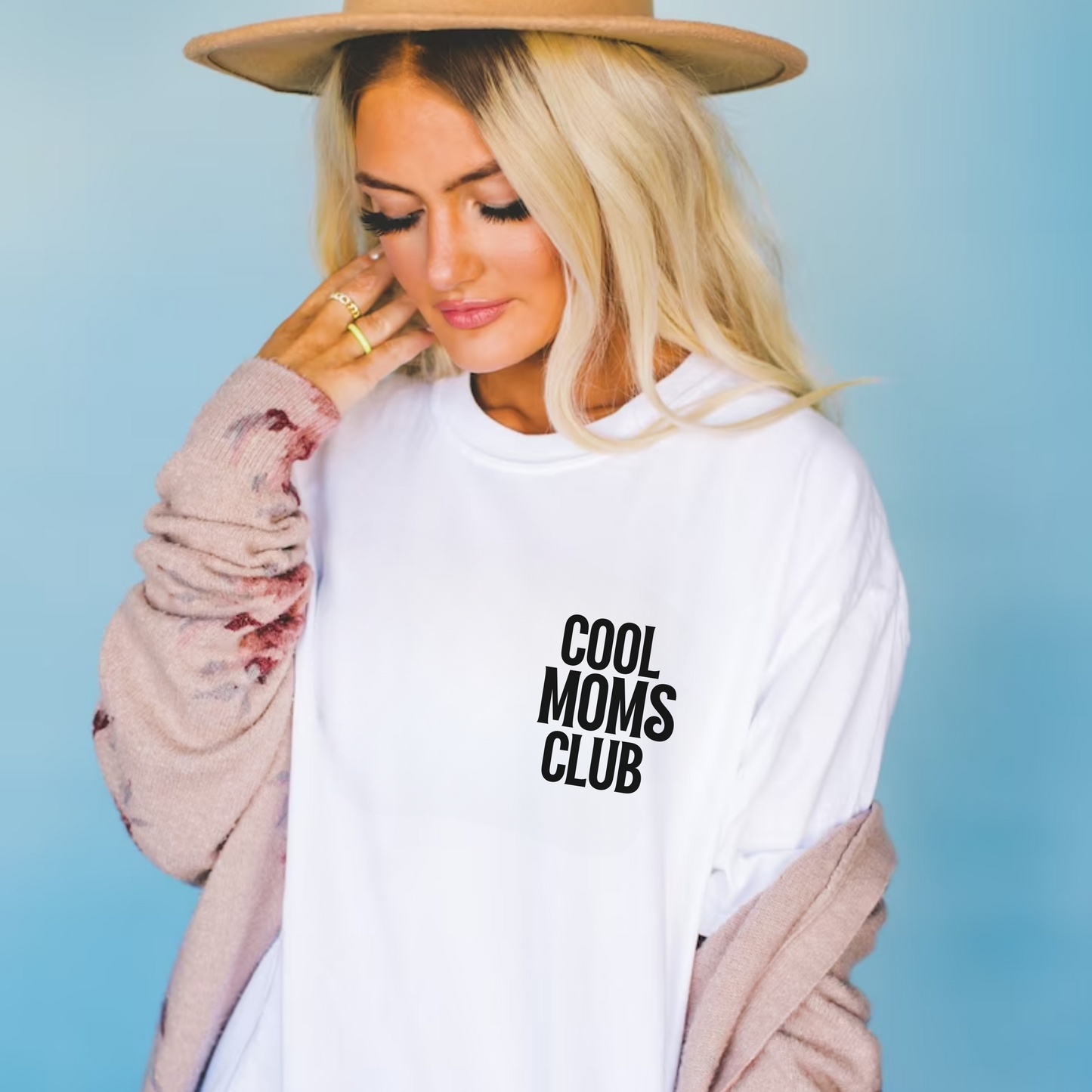 Cool Moms Club Neutral T-Shirt
