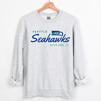 Seattle Seahawks Super Bowl LX Crewneck Sweatshirt
