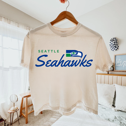 Seattle Seahawks Long Crop Tee