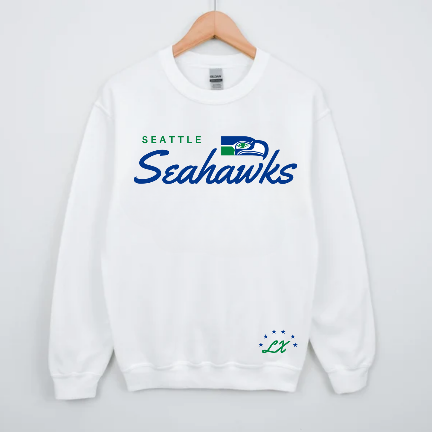 Seattle Seahawks Superbowl LX Crewneck Sweatshirt - Limited Edition