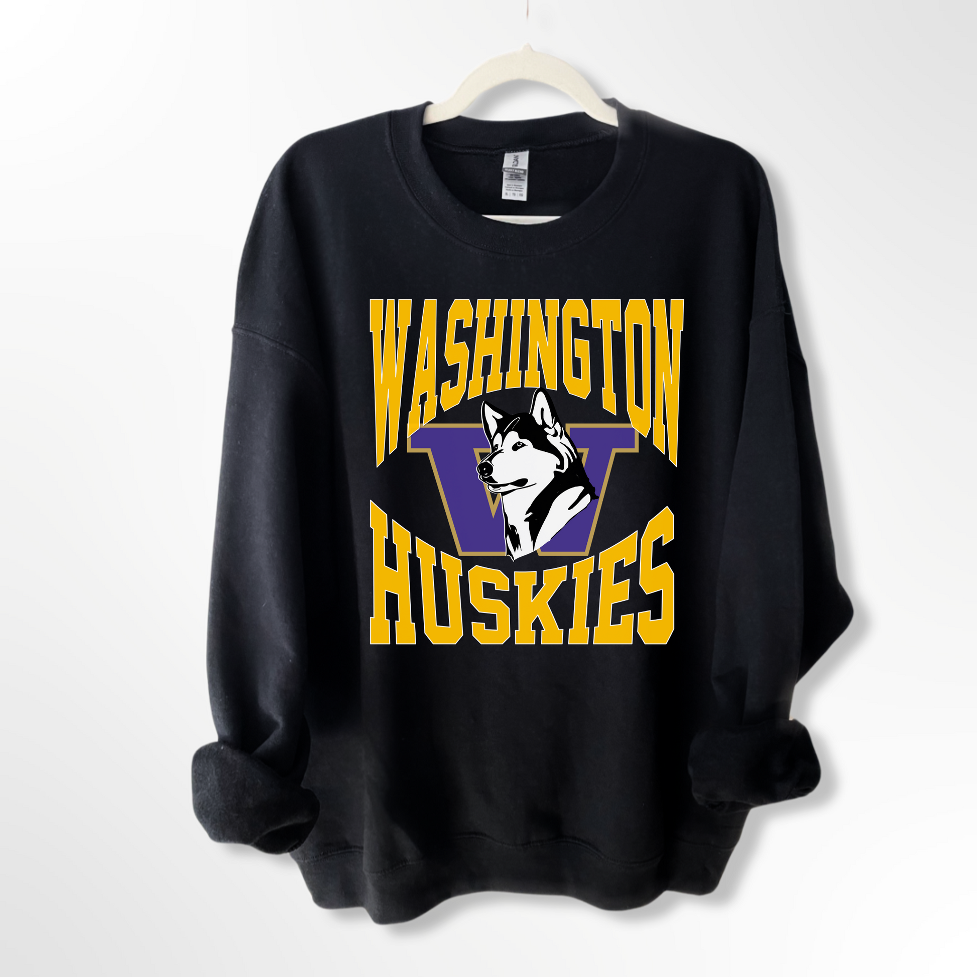 Vintage washington huskies sweatshirt cheap