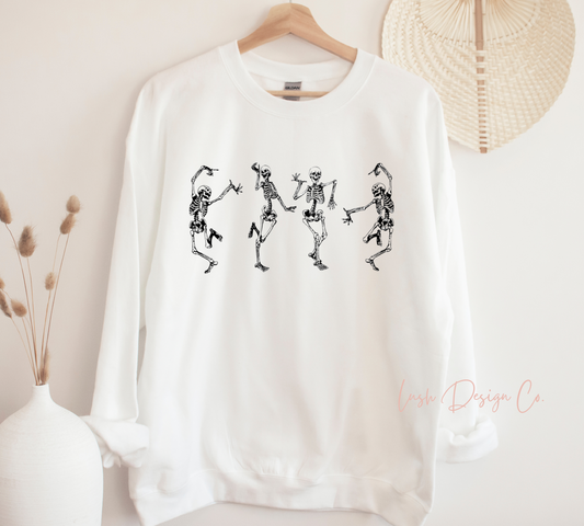 Dancing Skeletons Crewneck