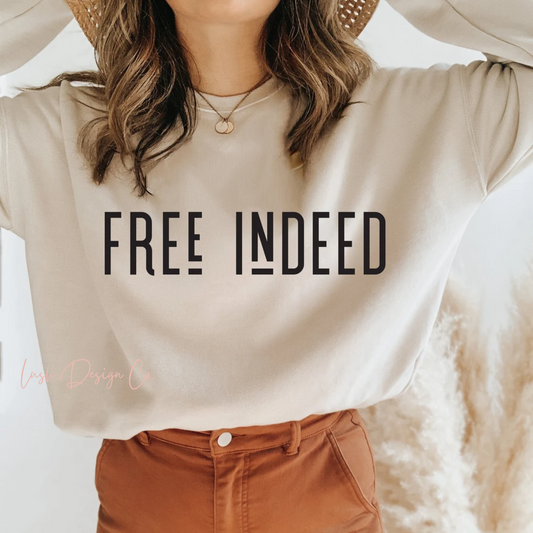 Free Indeed Crewneck