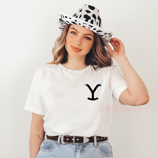 Yellowstone Distressed "Y" T-Shirt